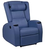 NexIdea LUXE5 Wall Hug Electric Motorized Lift and Recline Chair, Pewter