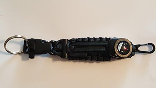 TACTICAL OPERATOR BAND PARACORD SURVIVAL KEYCHAIN