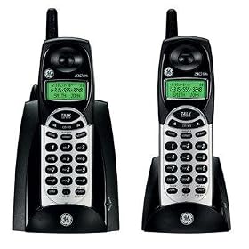 Click here to buy GE 27831FE2 2.4 GHZ DUAL HANDSET CORDLESS PHONE SYSTEM WITH CALL WAITING CALLER ID (BLACK) by General Electric.
