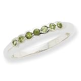 Sterling Silver Peridot Ring