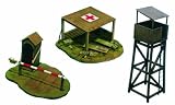 Battlefield Buildings (First-Aid Post, Check Point & Tower) 1-72 Italeri