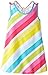Rare Editions Little Girls' Diagonal Striped Knit Dress