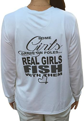 Sea Gear ladies Girls Dance Pole Long Sleeve Crew Neck Shirt (l)