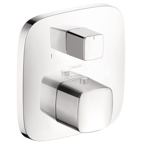where to buy Hansgrohe 15775001 PuraVida Thermostatic Trim with Volume Control Chrome sakorn kpitz