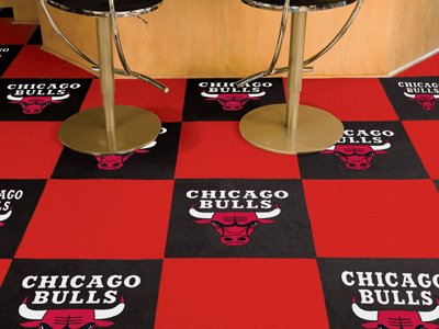 18"x18" tiles Chicago Bulls Carpet Tiles 18"x18" tiles