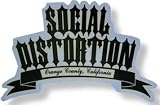 SOCIAL DISTORTION - Orange County - Large Sticker