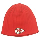 Kansas City Chiefs Ribbed Winter Knit Beanie Hat - Red