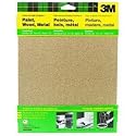 3M 9005NA 9-Inch by 11-Inch Aluminum Oxide Sandpaper, Assorted