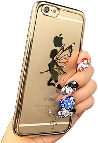 YOUPAI iPhone 6s Case, Animal Pattern Soft Flexible TPU Scratch-Proof Protective Case Cover Skin for iPhone 6 / 6s (4.7-Inch) Gold