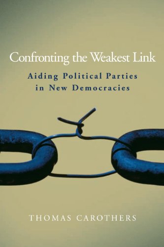 Confronting the Weakest Link: Aiding Political Parties in New Democracies, by Thomas Carothers