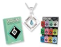 March Aquamarine Persona Birthstone Pendants w/ Verse