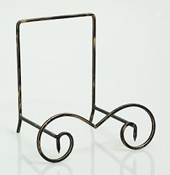 Metal easel