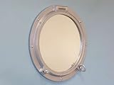 IMAGE OF Silver Finish Porthole Mirror 24