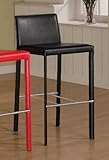 Ice Cube Black 29 Barstool (Set of 2) by Coaster Furniture