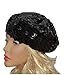 Bigood Sparkle Sequine Adjustable Beanie Beret Hat Performance Cap
