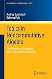 Topics in noncommutative algebra : the theorem of Campbell, Baker, Hausdorff and Dynkin