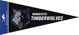 NBA Mini Minnesota Timberwolves Pennant, (2-Pack)