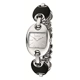 Gucci Women`s YA121514 Marina Chain Small Black Ceramic and Steel Bracelet Watch