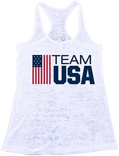 Team USA. Burnout Tank Top. Women Workout Tank. Olympics USA. Rio Olympics 2016