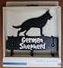 German Shepherd Dog Leash & Key Hook