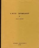 Review Ella A. Beyer, Carmel, CA  / G. Beyer: Entomologist