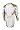 www.vereinstrikot.com - O�neal Hardwear Vented Jersey Trikot weiss gold Oneal Gr.L