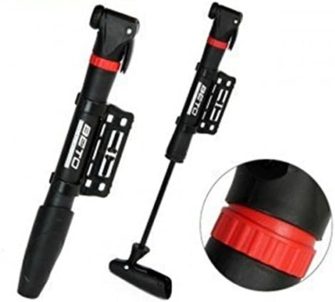 Cycling Motor Bike Bicycle Ball Tire Air Pump Multi-functioned T-Hand Pressure Inflator Tire Double Mouth Pump