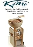 Handm�hle, Getreidehandm�hle Komo, Korund Keramik Mahlsteine 80mm, ca. 50g/min Vollkornmehl, 600g Trichterf�llung, Getreidem�hlen Elektrisch