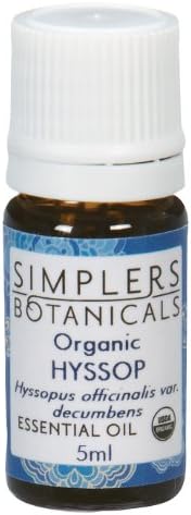 Simplers Botanical Company - Hyssop Essential Oil, 5 Milliliter liquid