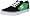 Black/Emerald/White