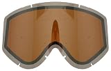 Ashbury Kaliedoscope 09 Snowboard Goggle Lens - Orange Silver Mirror