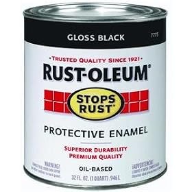 Rust-Oleum 7715730 Protective Enamel 1/2 Pint Oil Base Paint, Aluminum