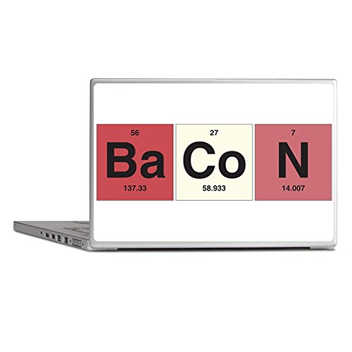 Laptop Notebook 17 Inch Skin Cover Bacon Periodic Table of Elements
