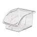 Akro-Mils 305A1 Insight Ultra-Clear Plastic Hanging and Stacking Storage Bin, 5-3/8-Inch Long by 4-1/8-Inch Wide by 3-1/4-Inch Wide, Case of 16