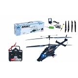 16.5 Inches 4 Channel Airwolf Radio Control Helicopter RTF by E-Toysworld