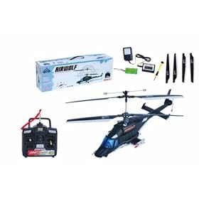 16.5 Inches 4 Channel Airwolf Radio Control Helicopter RTF from Helicopters RTF Electric