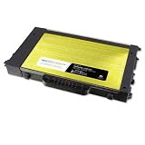Media Sciences Clearcase Series - Toner cartridge ( replaces Samsung CLP-510D5Y ) - High Capacity - 1 x yellow - 5000 pages