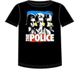 The Police SUNGLASSES WITH PAINT Black T-shirt by A&E Designs