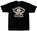 Apparel : Lucky 13 SKULL AND PISTOLS Mens T Shirt - Black