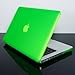 TopCase Spring Green Rubberized Satin Hard Case Cover for Macbook Pro 13-inch 13 Inch (A1278/with or without Thunderbolt) -NOT for retina display- with TopCase Mouse Pad