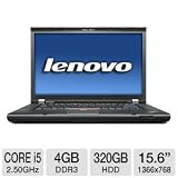 LENOVO THINKPAD T520 - INTEL - CORE I5 - 2520M - 2.5 GHZ - DDR3 SDRAM - RAM: 4 GB - 32
