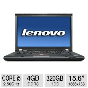 LENOVO THINKPAD T520 - INTEL - CORE I5 - 2520M - 2.5 GHZ - DDR3 SDRAM - RAM: 4 GB - 32 On Sale