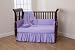 American Baby Company 5 Piece Cotton Percale Crib Set, Lavender