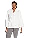 Casual Moments Women's Plus Size Shawl Collar Bed Jacket