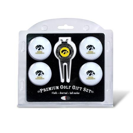 Iowa Hawkeyes Ncaa 4 Team Logo Golf Ball Divot Tool Set