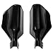 Generic Handlebar Guards ,Universal Motorcycle Handlebar Hand Brush Guards Protector Handguards for Yamaha Dirt Bike Scooter A Pair - 200*110*75mm, black RS.190.00