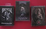 Lot 3 Bicycle DARK Playing Cards Collection 
