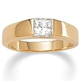 DiamonUltra™ Cubic Zirconia Princess-Cut Ring