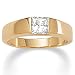 DiamonUltra™ Cubic Zirconia Princess-Cut Ring