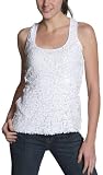 XOXO Women's Sequin Front Tank